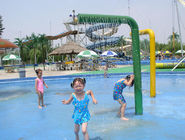Heißer galvanisierter Kinderwasser-Spielplatz, 3 Jahre alte Wasser-Park-Ausrüstungs-Spalten-Spray-