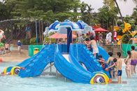 Lustige Kinderwasser-Park-Spielplatz-Dias