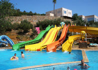 Hotel-Erholungsort-Wasser-Park-Dia-Fiberglas-Wasserrutsche Aqua Theme Park Equipment