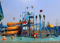 Gigantische Aqua-Spielplatz-Wasser-Haus-Fiberglas-Vergnügungspark-Ausrüstung