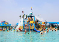 Gigantische Aqua-Spielplatz-Wasser-Haus-Fiberglas-Vergnügungspark-Ausrüstung