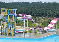 Bumerang-kundenspezifische Wasserrutsche, Aqua-Freizeitpark-Spaß-Wasserrutsche-Spielwaren für Erwachsene