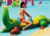 Aufregende Fiberglas-Krokodil-Spray-Wasser-Ausrüstung für Kinder spielen im Spritzen-Park