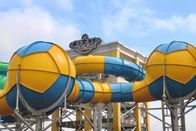 Super Boomerang Wasserrutsche Spielplatz für Vergnügungspark 1 Jahr Wanrranty