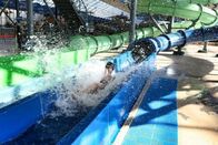 Kundengebundener Umweltschutz FRP-Bumerang-des gewundenen Swimmingpool-Dias