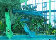 Gewundener Dia-Wasserrutsche-Spielplatz im Freien für Vergnügungspark 1-jähriges Wanrranty