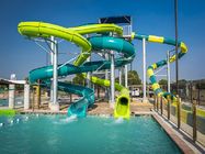 Fiberglas-Kombinations-Wasser-Park-Dia für Erwachsen-/Spiralen-Swimmingpool-Dia