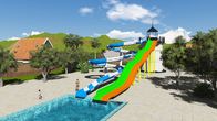 Sgs-Wasser-Park-Entwurfs-Fiberglas-Sport-Kombinations-Pool-Wasserrutsche