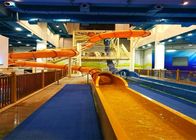 4 / 5 Weg-kundenspezifische Wasserrutsche-hohe Geschwindigkeit, die für riesige Aqua Park läuft