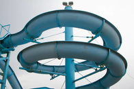 Kundengebundene Körper-Wasserrutsche-helle Farbe FRP große Aqua Park Equipment