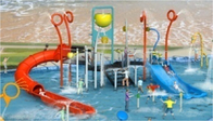 Wechselwirkender Schloss-Aqua-Spielplatz-Wasser-Freizeitpark für Unterhaltung
