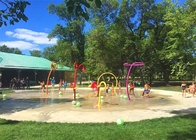 Galvanisierte Rohr-Kinder wässern das Spritzen-Park der Spielplatz-wechselwirkende Kinder