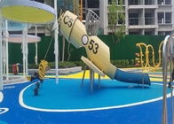 Spielplatz-Edelstahl-Dia Handels-Aqua Park Equipment