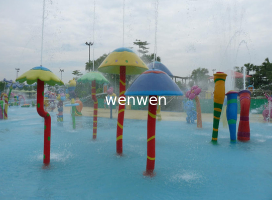 Swimmingpool scherzt Aqua-Spielplatz-Wasser-Park Rainning-Pilz-Gruppen-Faser-Glas