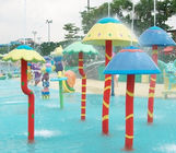 Kundengebundene Waterpark-Fiberglas-Spray-Pilz-Aqua-Ausrüstung für Kinderspiele