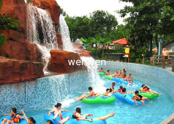 Breite des Freizeitpark-Wasser-Park-fauler Fluss-sich hin- und herbewegende Floss-Freizeit-Pool-2-5m