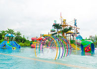 Junges erwachsenes Fiberglas Aqua Playground Water Play Slide