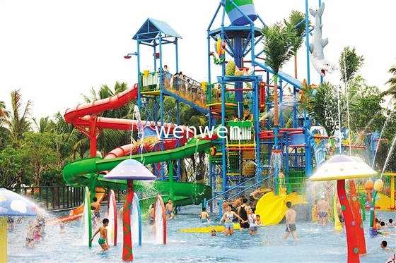 0.6m/Lane Wasserpark Rutschen Tube/Körperrutsche für familienfreundliche Abenteuer