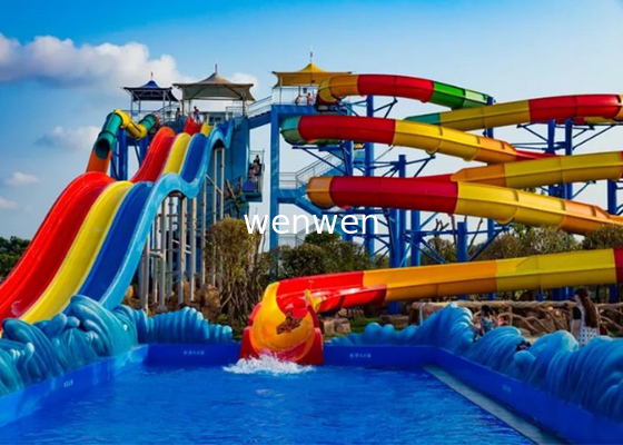 1 Rider Wasserpark-Rutsche aus langlebiger Glasfaser und Last 1 Rider/Rutsche