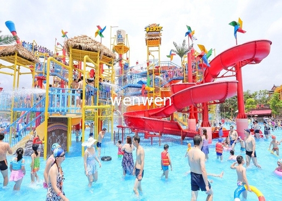 Interaktives Wasserdorf: Der ultimative für Familien geeignete Wasserspielplatz