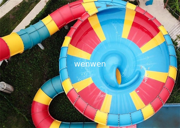Super Bowl Wasserrutsche Wasserpark Rutsche mit langlebiger Glasfaser und Last 2Rider/Rutsche